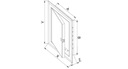 фото mini №3, Awenta door audit metallic dm93 40x40