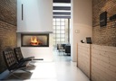 фото mini №3, Liner fireplace aerial grilles lucy steel 14 kw fi 200