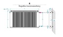 фото мини №14, Нагреватель regullus r12/ 90 ral электропитание боковое