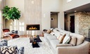 фото mini №14, Biofireplace 900x400 brown matte with glass suspended high quality