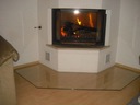 фото mini №5, Glass fasteners under fireplace hardened glass 100x100