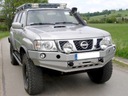 Бампер перед без bullbara nissan patrol gu4 сталь7, запчасти недорого