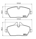 Диски гальмівні, диск mikoda 0433 gt гальмівні колодки, колодки bmw 1 e82 e88 перед3, купити із шроту
