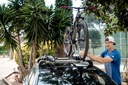 Багажник держатель rowerowy на крыша на rower thule proride 598 3 rowery 1 key14