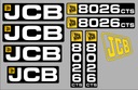 Наклейки наклейки koparka jcb 8026 cts+piktogramy2, купить в Украине