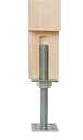 фото mini №3, Pole base adjustable psr80 80x250x4 m24