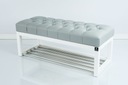 фото mini №4, Cabinet shoes with seat emra wood 75 x 40 x 40 centimeters white