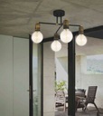 фото mini №16, Tk lighting ceiling light retro 4xe27 - black/ golden