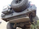 Бампер сталь задний nissan patrol y61 качество11