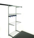 фото mini №9, Kenovo fasteners shelves 2pcs rack to panel shelves drucianej