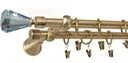 фото mini №7, Cornice double 19 mm+ 19 mm 340 centimeters