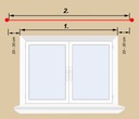 фото mini №9, Cornice 180 centimeters double 1, 8 modena cornices 25/19