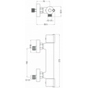 фото mini №6, Shower mixer thermostatic - round deante neo joko chrome boj_ 04bt