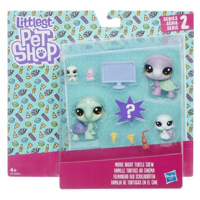 Littlest Pet Shop 5 Figurek Želv B9346/E1013