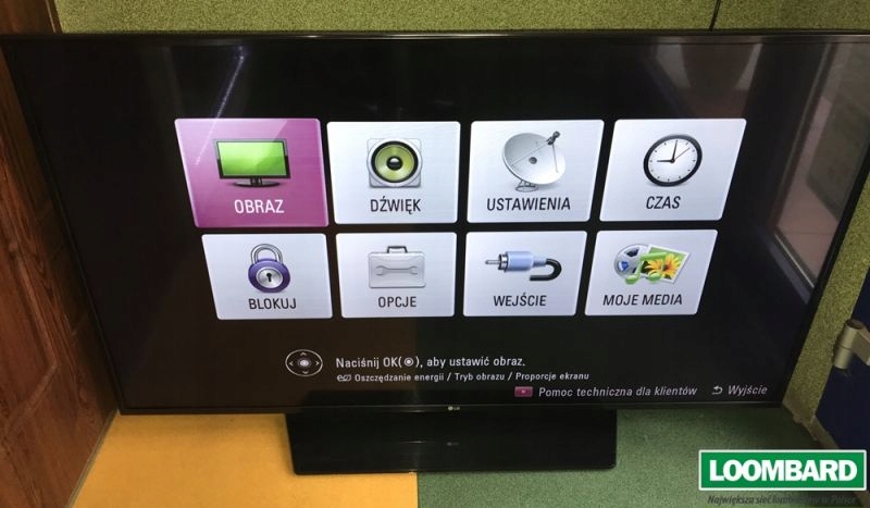 TELEWIZOR LG 55LX341C FULL HD 55 CALI