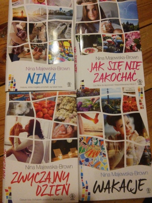 Wakacje 4 części serii Nina Majewska-Brown