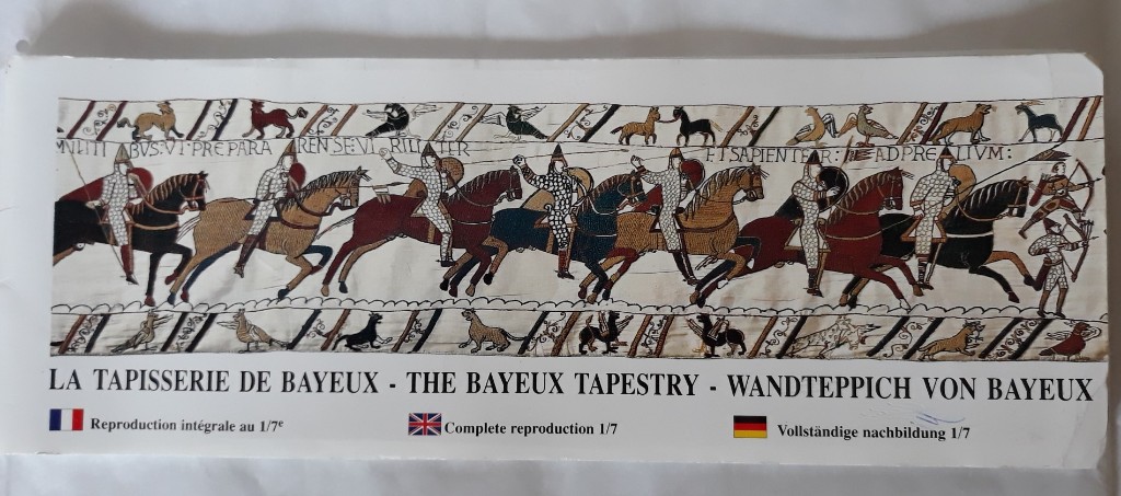 Tkanina z Bayeux 30cm x 31szt