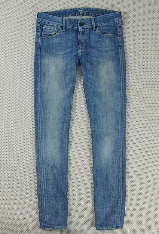 7 FOR ALL MANKIND * KIMMIE PROSTE JEANSY * R. 30 - 7725035816 ...