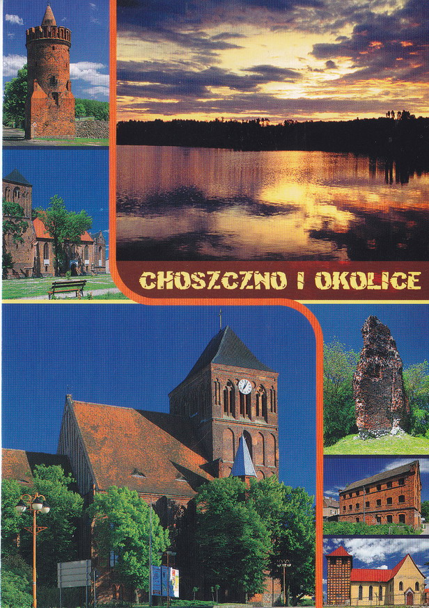 CHOSZCZNO - KOŚCIÓŁ - RECZ - DRAWNO- JEZIORO DUBIE