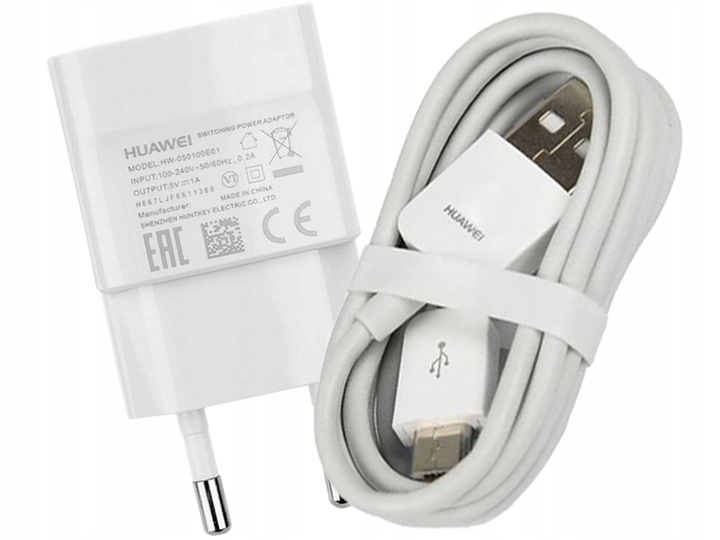 ORG ŁADOWARKA HUAWEI P8 LITE P8 Y6 Y5 Micro USB 7132624140 ORYGINAŁ ŁADOWARKA HUAWEI Y3 II Y5 P8 LITE P9 Lite