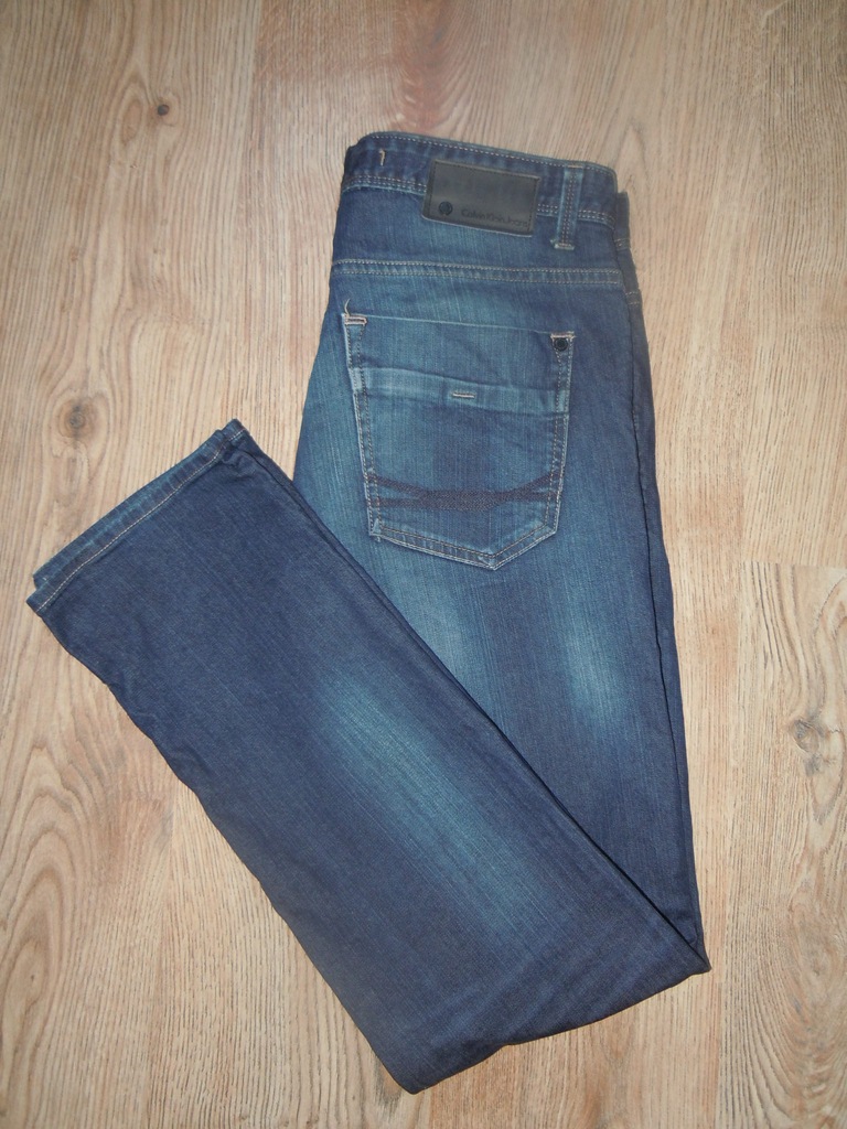 CALVIN KLEIN    jeansy    r. 31/32  BDB