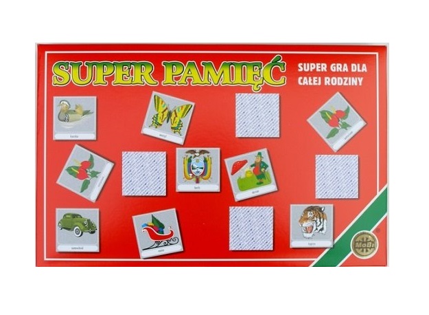 GRA PAMIĘCIOWA MEMORY SUPER PAMIĘĆ MOBI HIT!!!
