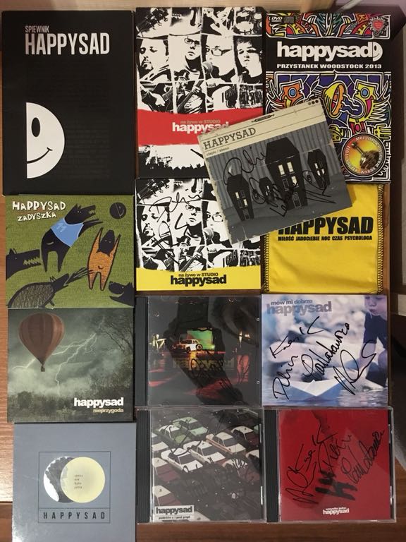 Dyskografia Happysad z AUTOGRAFAMI + plakaty