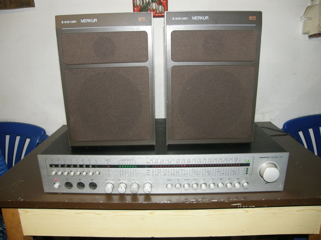 AMPLITUNER RFT Robotron RS 5001 HI-FI SUPER STAN !