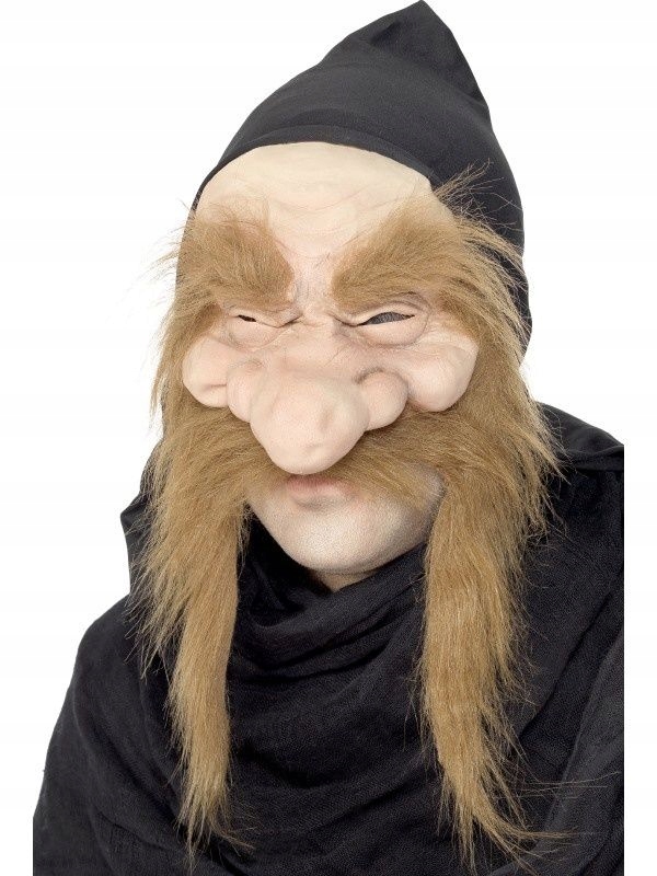 MASKA KRASNOLUD STRÓJ KRASNALA NA HALLOWEEN