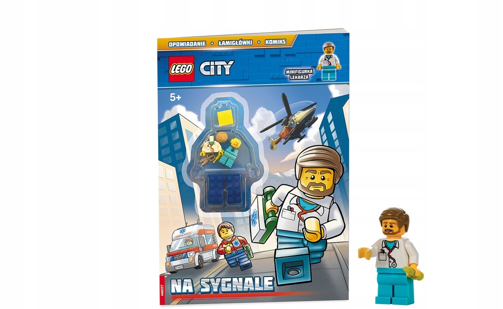 KSIĄŻKA LMJ16 LEGO CITY, Na sygnale Poznań Os.Kope