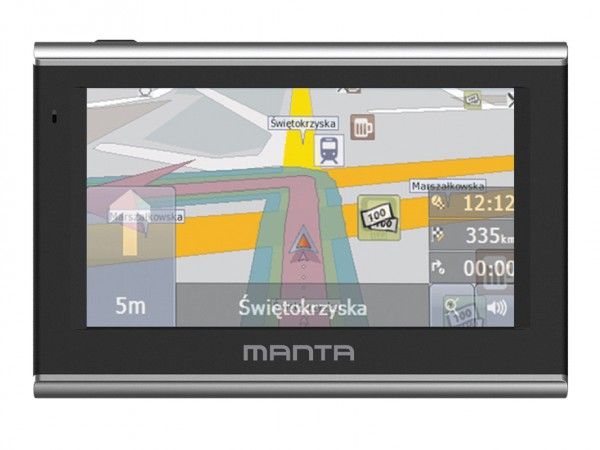 Nawigacja MANTA GPS 570 EU 5.0"