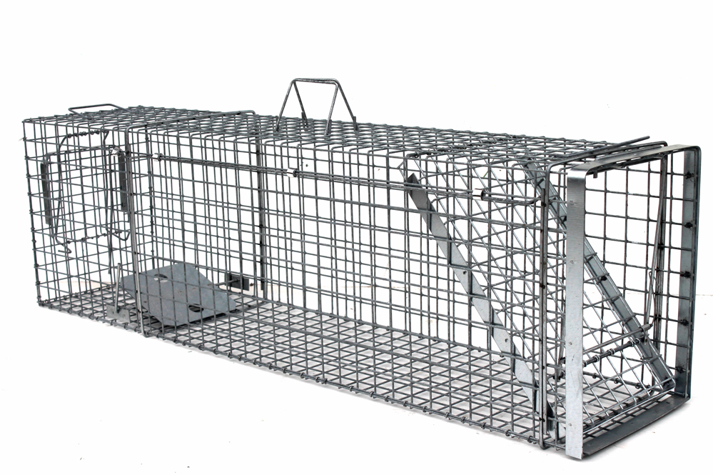 pułapka żywołapka kuny wydry lisy psy 140x34x42 cm
