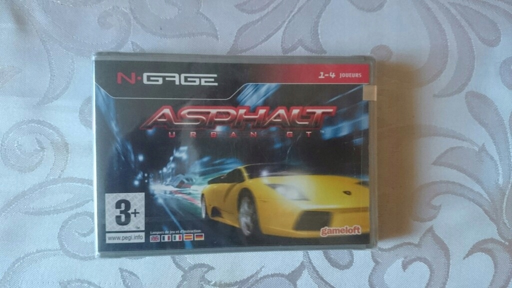 n gage asphalt nowa folia unikat