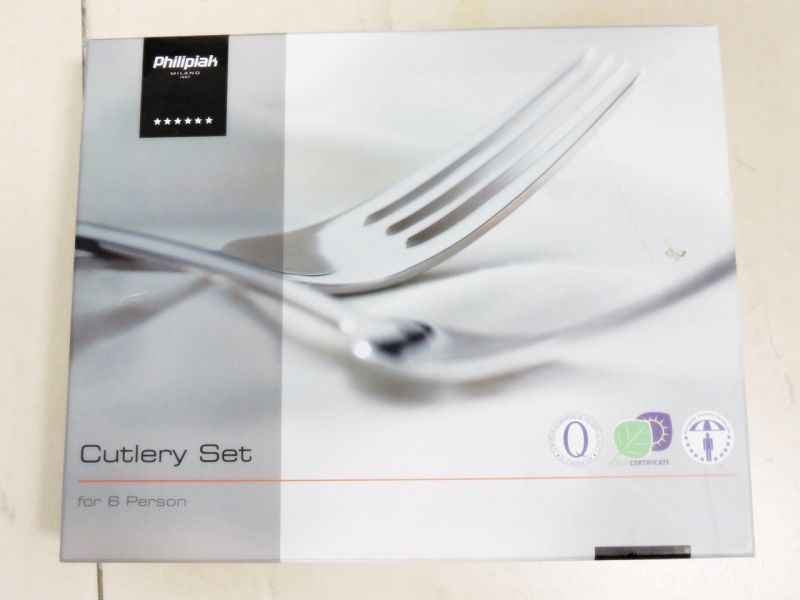 SZTUĆCE PHILIPIAK CUTLERY SET KOMPLET 6 OSÓB