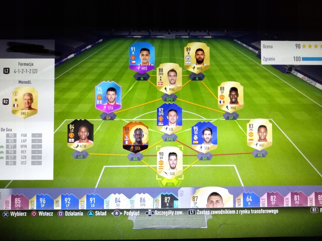 Konto ps 4 Fifa 18 Legendy, Pele, Ronaldo, TOTS-y