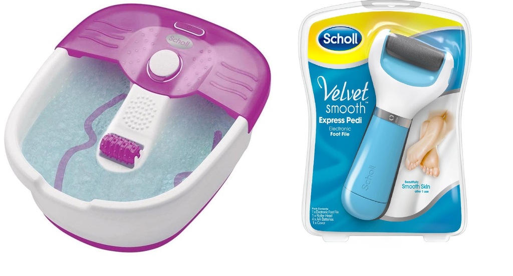 MASAŻER DO STÓP SCHOLL 7132+PILNIK DO STÓP