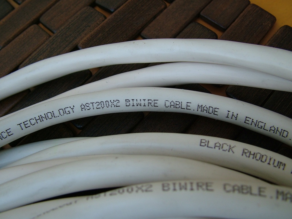Sonic Link/Black Rhodium AST 200 bi-wire # 2x5.4m