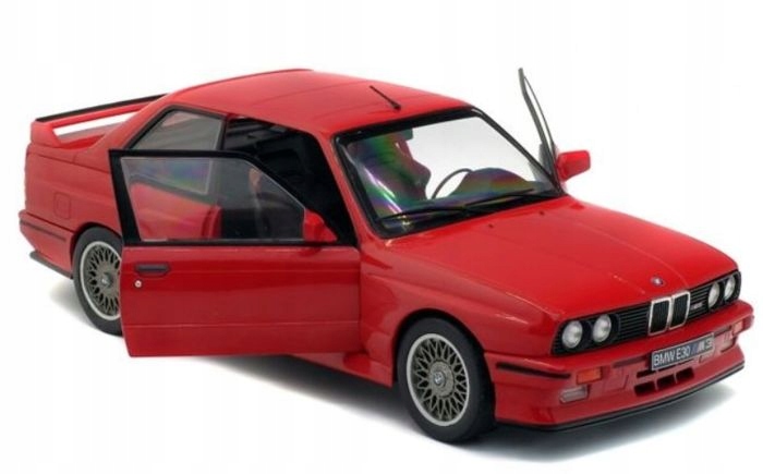 BMW M3 E30 1:18 Metalowy otwierany Solido ok 25 cm