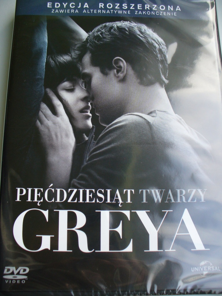 50 PIĘĆDZIESIĄT TWARZY GREYA DVD FOLIA  NAJTANIEJ