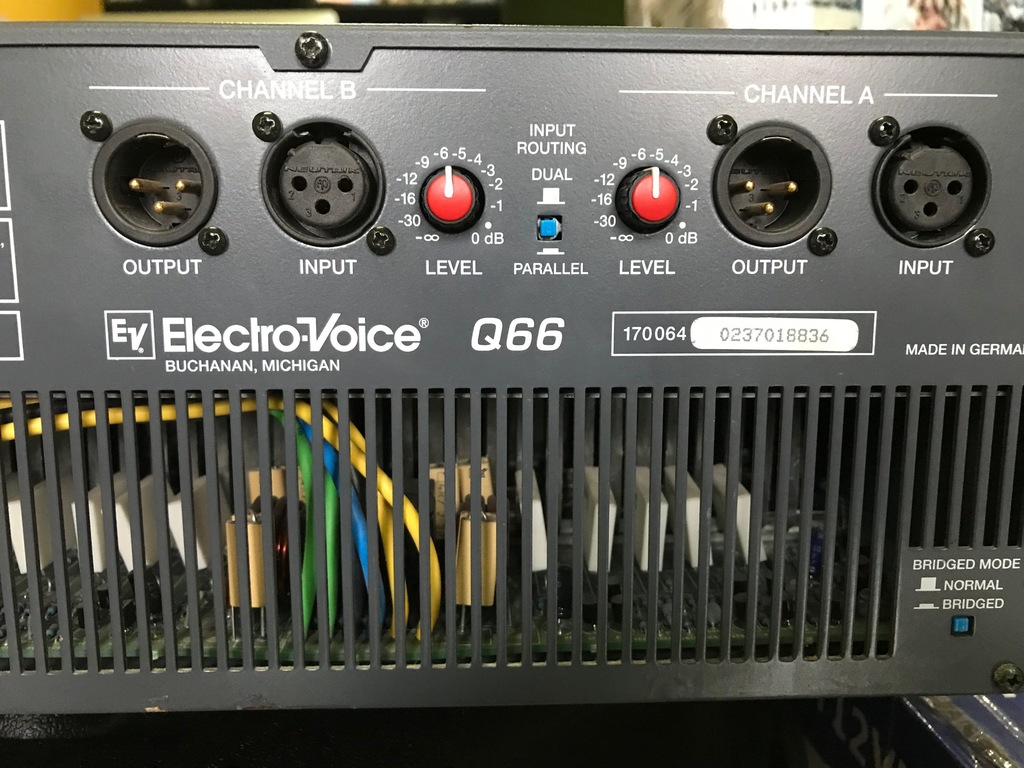 ELECTRO VOICE EV Q66 2x850W RMS TANIO!!! 7110190963 oficjalne