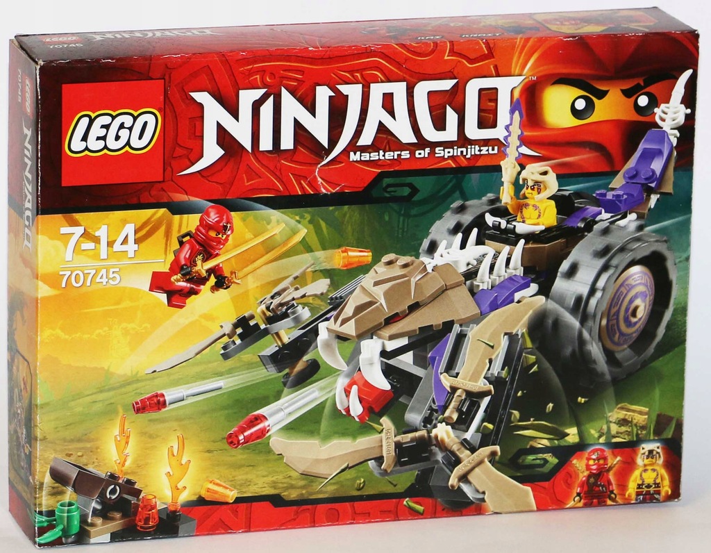 LEGO 70745 NINJAGO NISZCZYCIEL ANACONDRAI - 7764313831 - oficjalne