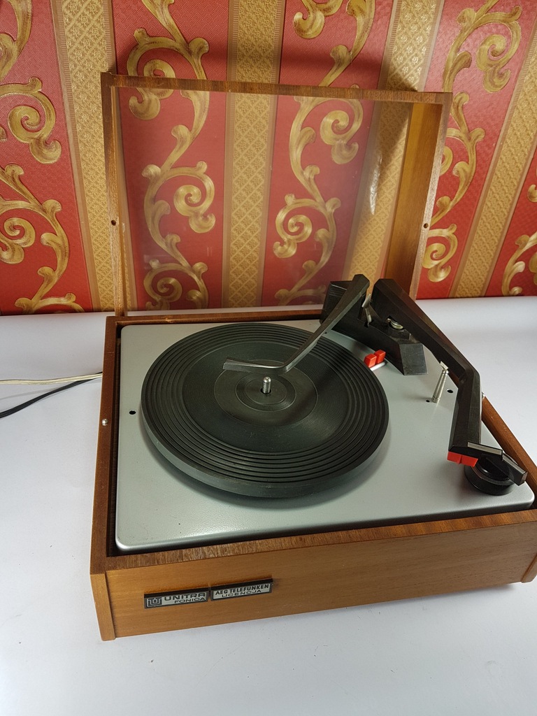 Stary Gramofon Unitra Fonica AEG Telefunken