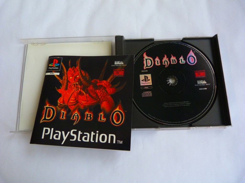 DIABLO PSX PS1 PLAYSTATION 1 - 7736783962 - oficjalne archiwum Allegro