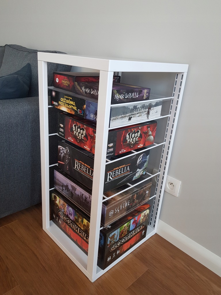 BOARDSHELVE - regał na gry planszowe