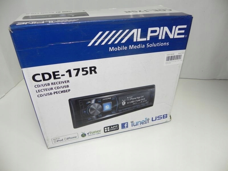 RADIO ALPINE CDE-175R