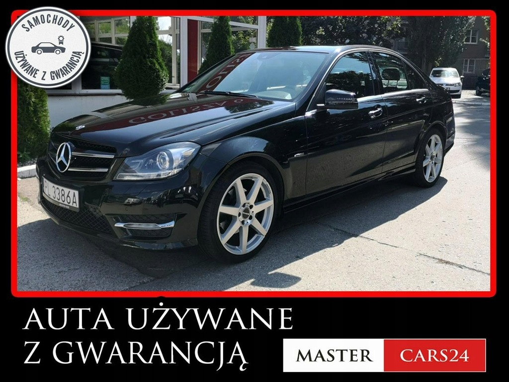 Mercedes C 200 Salon PL AMG Gwarancja Serwis ASO