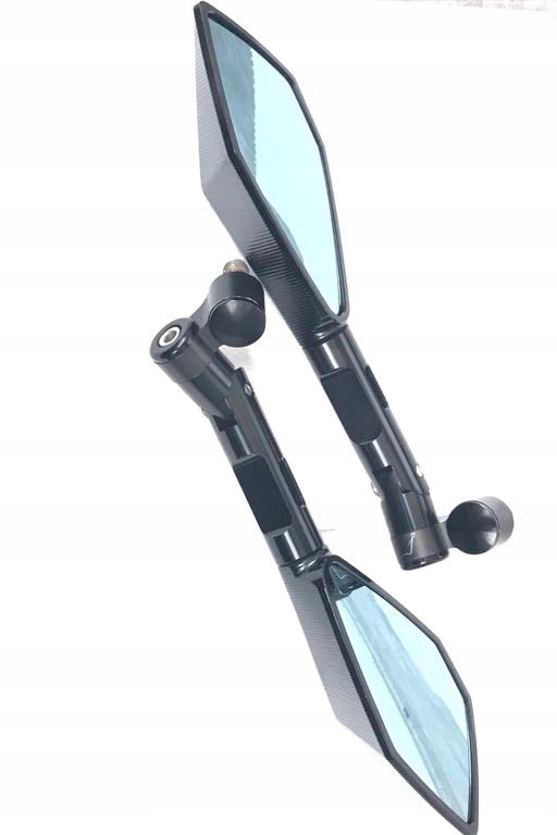 Sportowe lusterka motocyklowe (dymione), gwint M10
