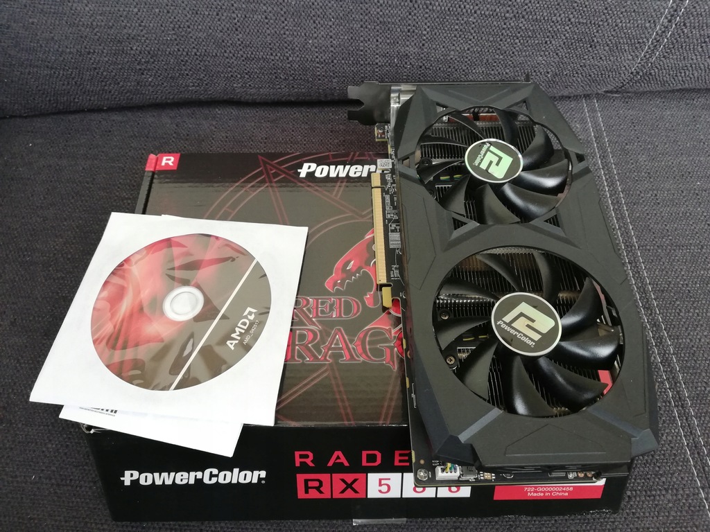 Radeon RX580 8GB Red Dragon - 7745599704 - oficjalne archiwum Allegro