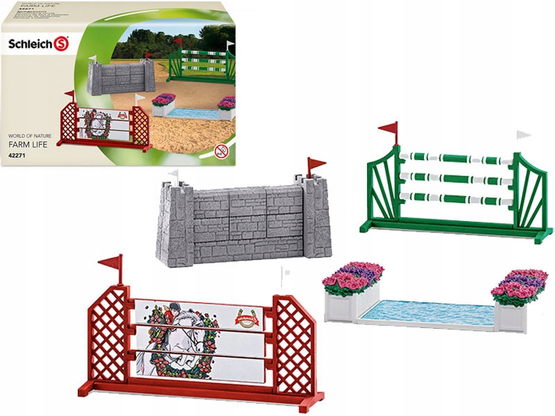 Schleich PRZESZKODY DLA KONI Akcesoria 42271