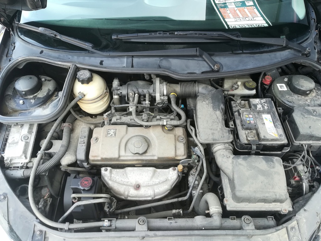 Peugeot 206 1.6 benzyna 88km 99r 7153522741 oficjalne